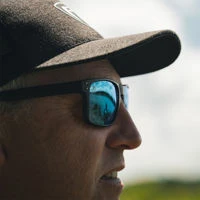 Fox Rage Transparent Black Brown Lens Mirror Blue Eyewear